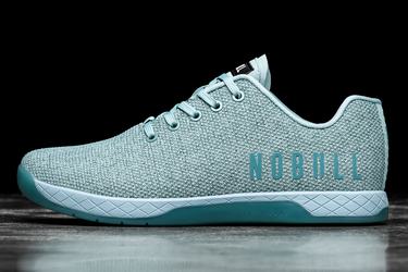 Nobull Superfabric Women's Trainers Light Blue | Australia (DJ5189)